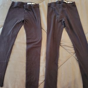 Girls Black Leggings